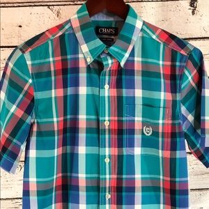 ⛵️CHAPS NWOT Men’s Plaid Button Down Shirt